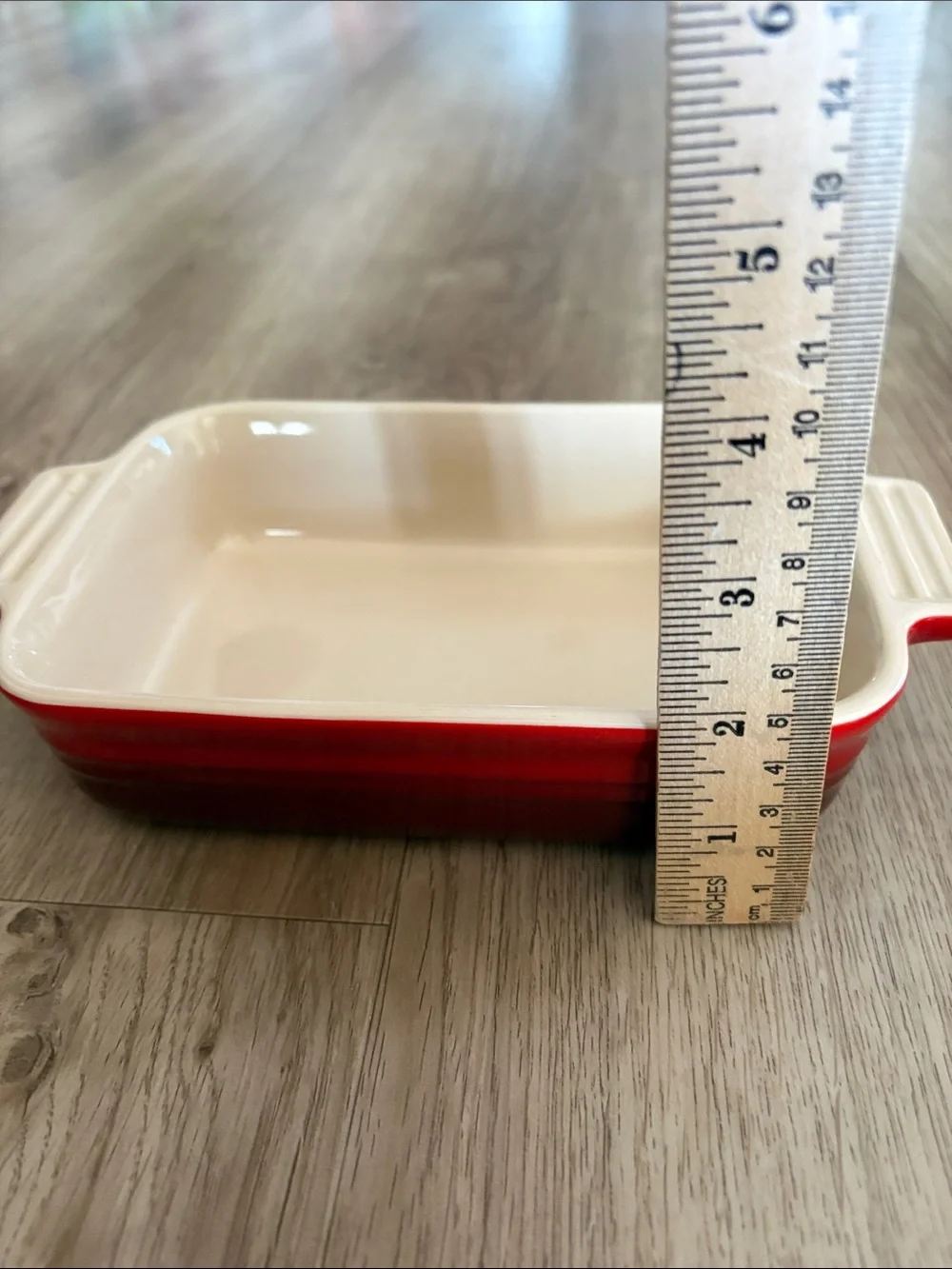 Lot of (2) Preowned Le Creuset bakewares